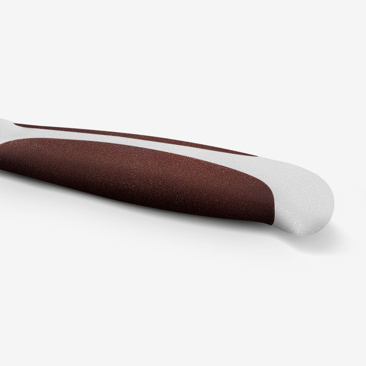 Offset Bread Knife, 9.5" Brown & Grey ABS