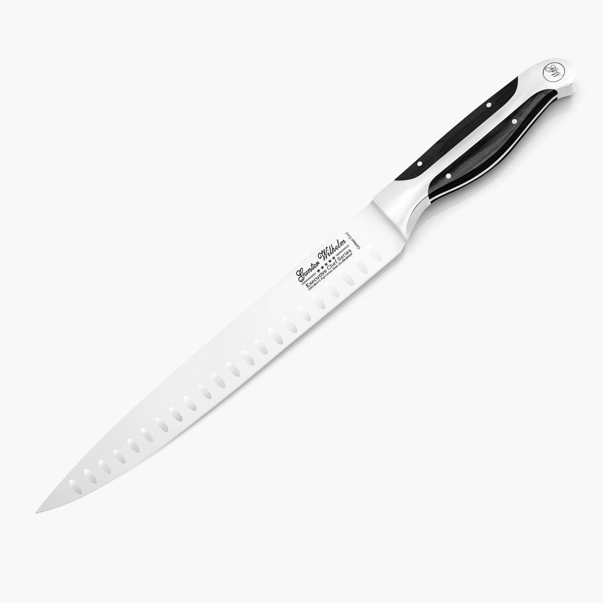 Carving Knife, 10" Dark Pakkawood