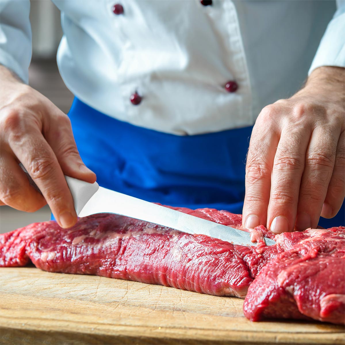 Flexible Fillet Knife, 10" Brown & Gray ABS