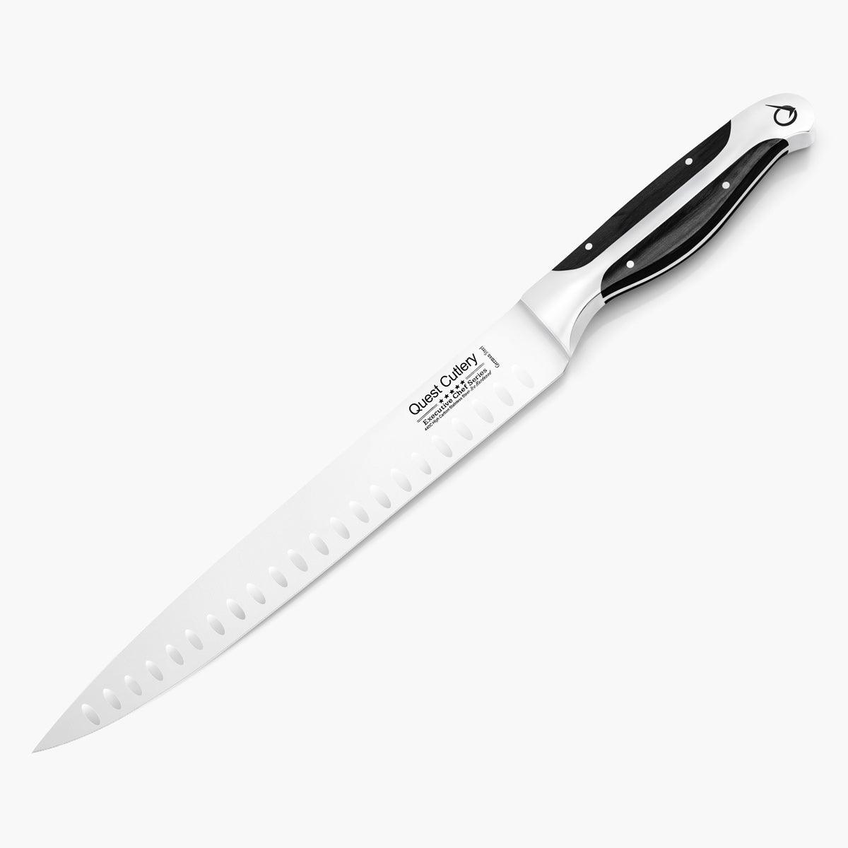 Quest Carving Knife, 10" Dark Pakkawood