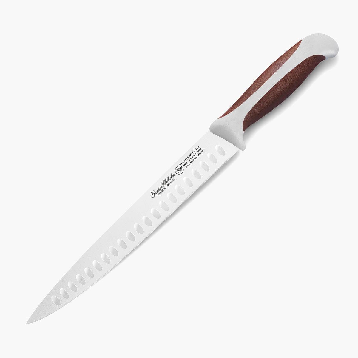 Carving Knife, 10" Brown & Gray ABS