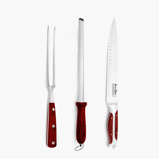 3-PC BBQ Master Set, Reddish ABS