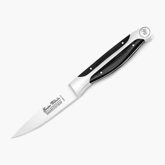 Paring Knife, 3.5" Dark Pakkawood