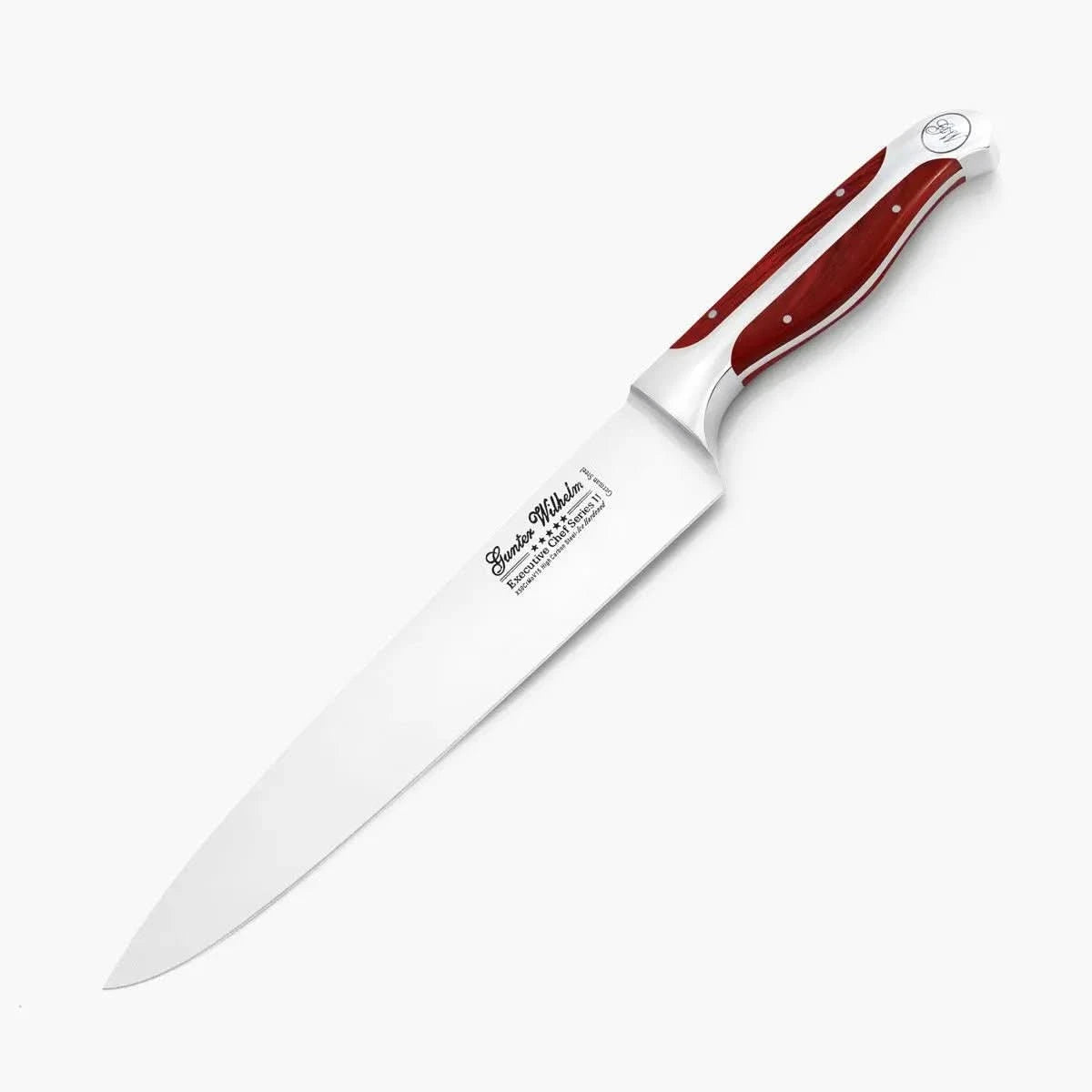 Chef Knife, 10" Reddish ABS - Gunter Wilhelm Outlet