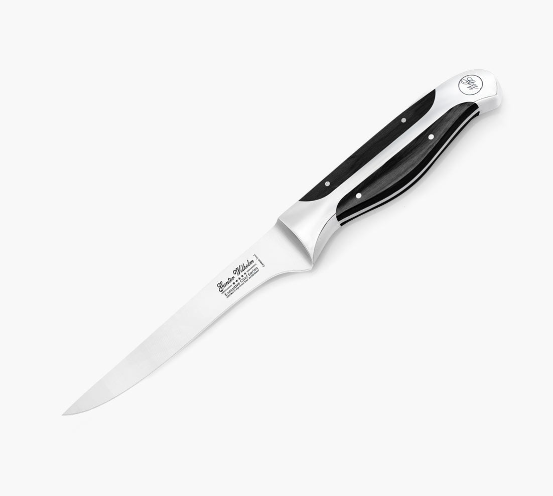 Boning Knife, 6" Dark Pakkawood