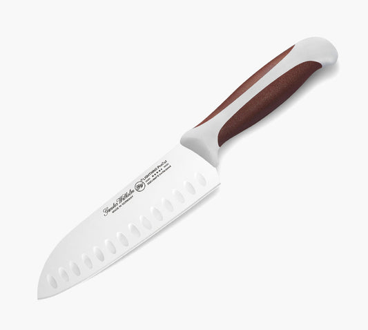 Santoku Knife, 7" Brown & Gray ABS