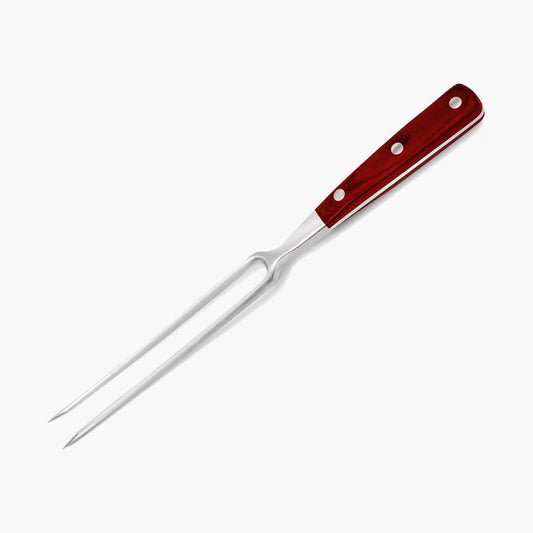 Carving Fork, 8" Reddish ABS