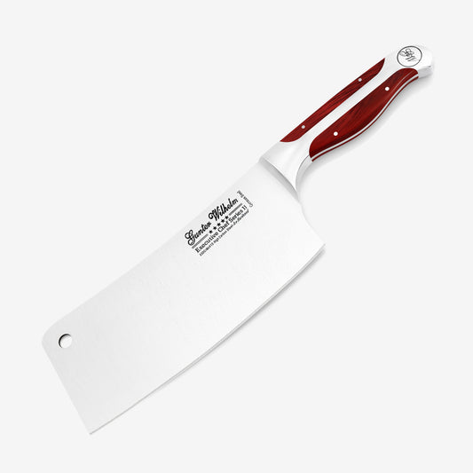 Refurbished Meat Cleaver, 8" Reddish ABS